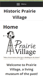 Mobile Screenshot of prairievillage.org